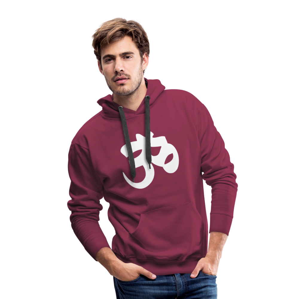 Men’s Premium Hoodie- YOU ARE LOVED - burgundy