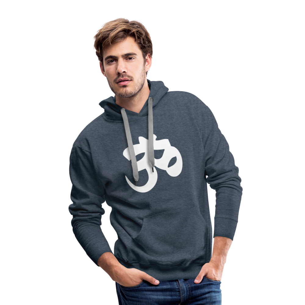 Men’s Premium Hoodie- YOU ARE LOVED - heather denim