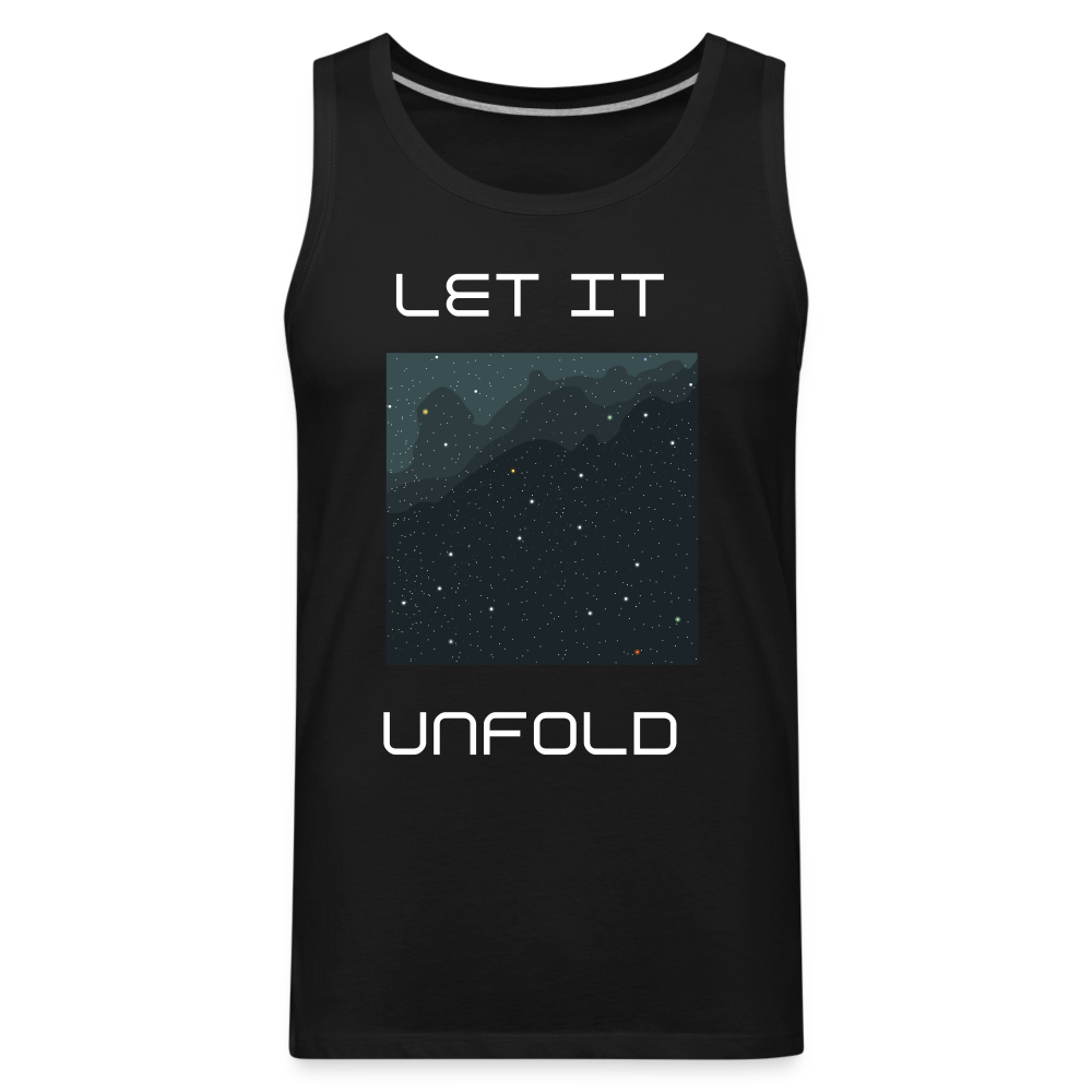 Men’s Premium Tank- Unfold - black