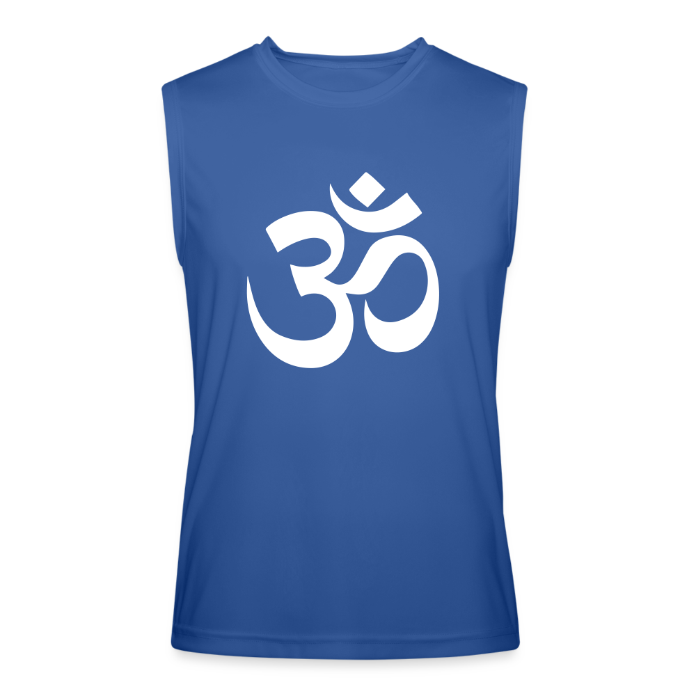 Men’s Performance Sleeveless Shirt OM - royal blue